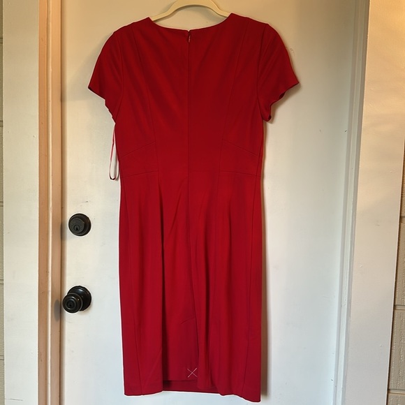 Talbots red suit blazer dress set NWT size 4p - Picture 5 of 10